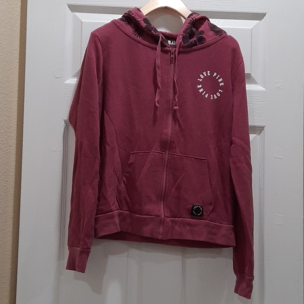 Pink Victoria's Secret Sweatshirt Medium